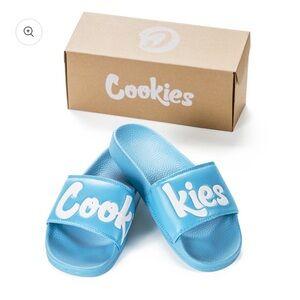 Cookies Original Logo Slides in Blue
